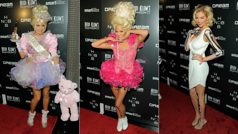 Illustration for article titled Guys & Ghouls Rocked Frighteningly Creative Costumes At Heidi Klum's Halloween Party